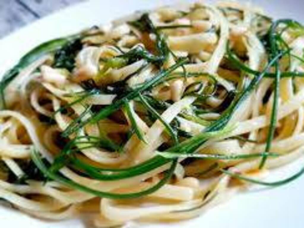 linguine agretti pinoli