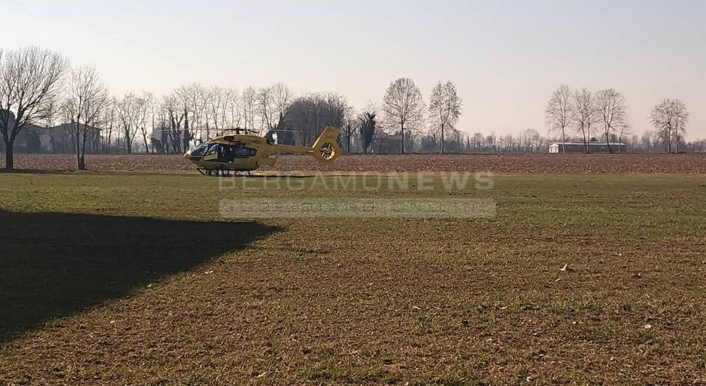 Pagazzano incidente cascina