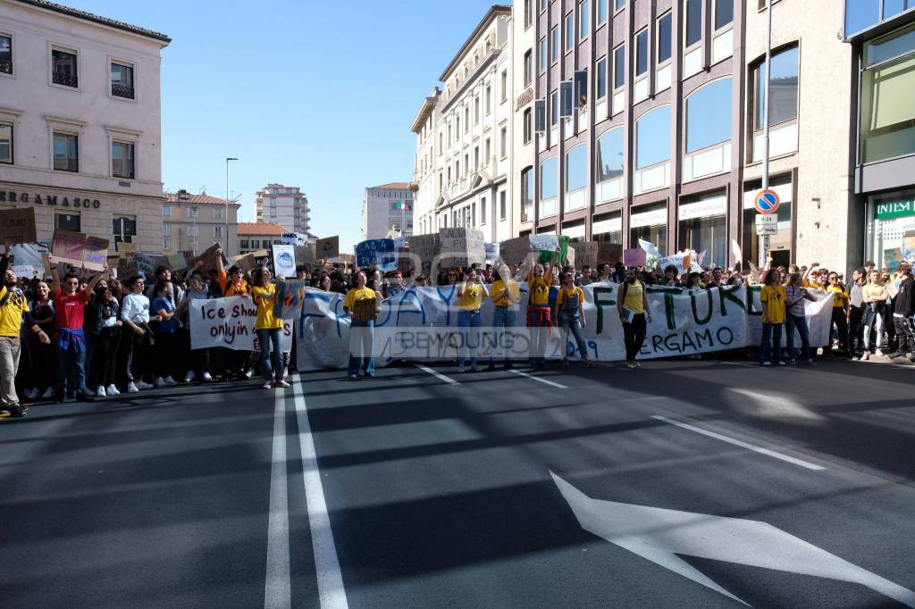 I giovani in manifestazione per il clima