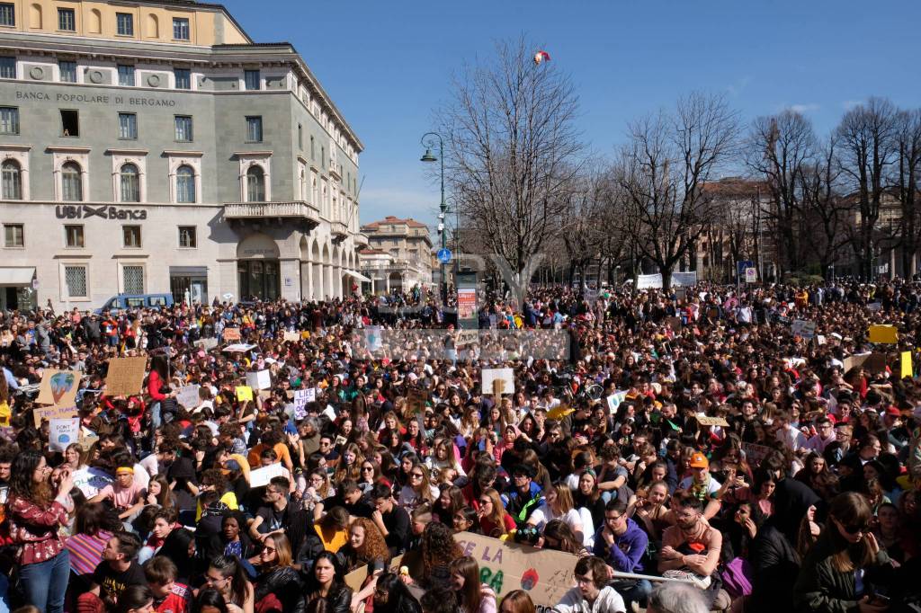 I giovani in manifestazione per il clima