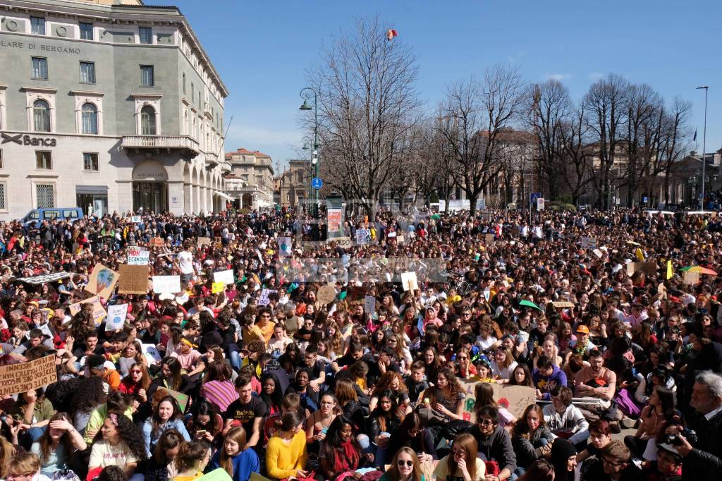 I giovani in manifestazione per il clima