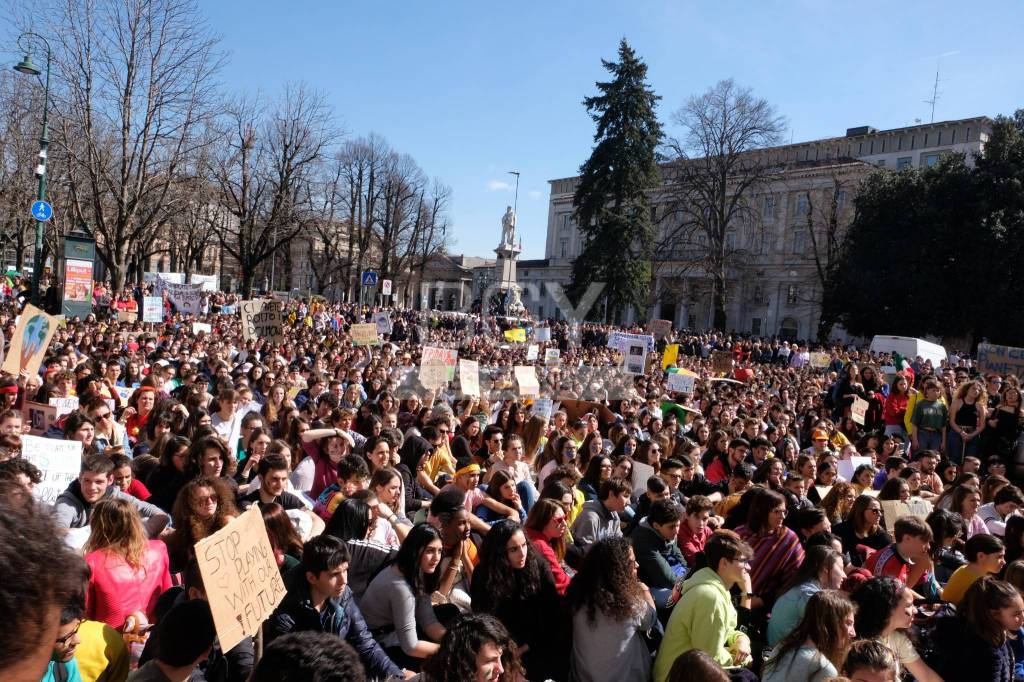 I giovani in manifestazione per il clima