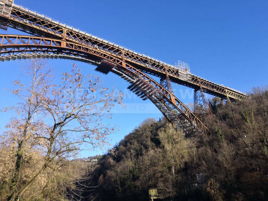 Pista ciclabile ponte di Calusco