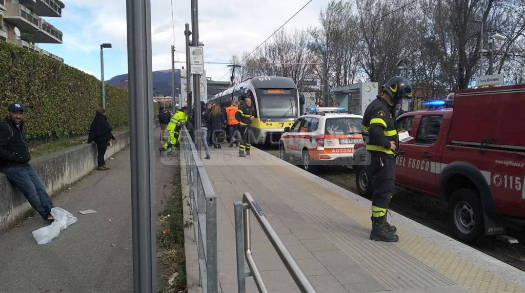 Studente investito dal tram