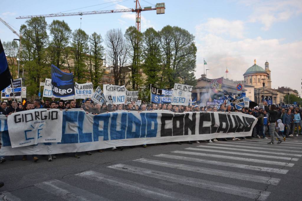 Corteo per il Bocia