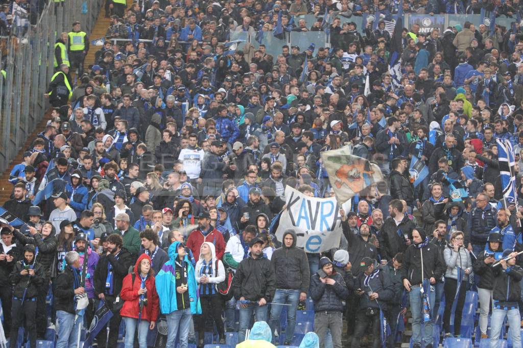 Atalanta-Lazio 0-2: lo show nerazzurro sugli spalti