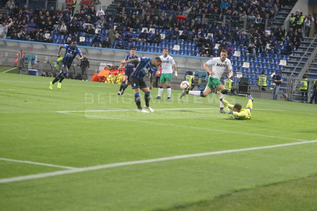 Atalanta-Sassuolo, il film della partita