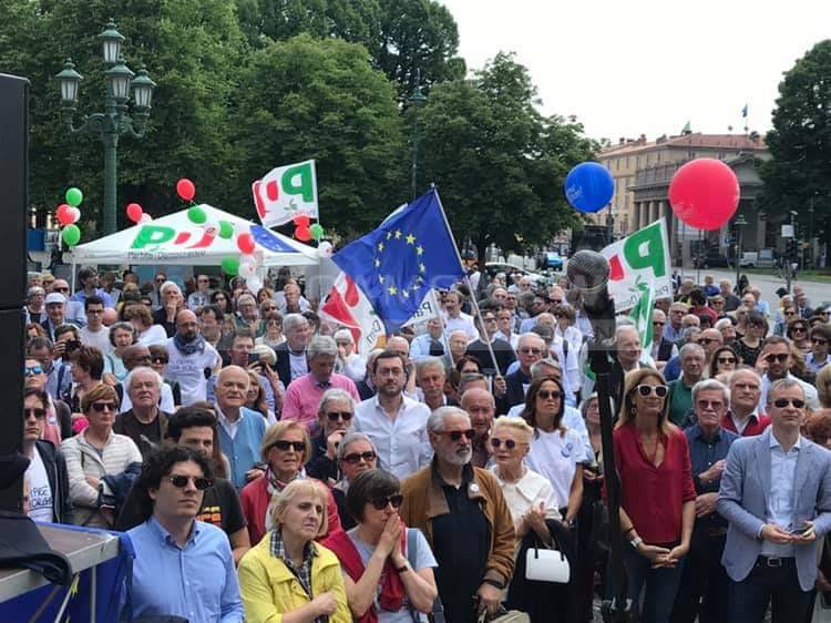 Carlo Calenda a Bergamo