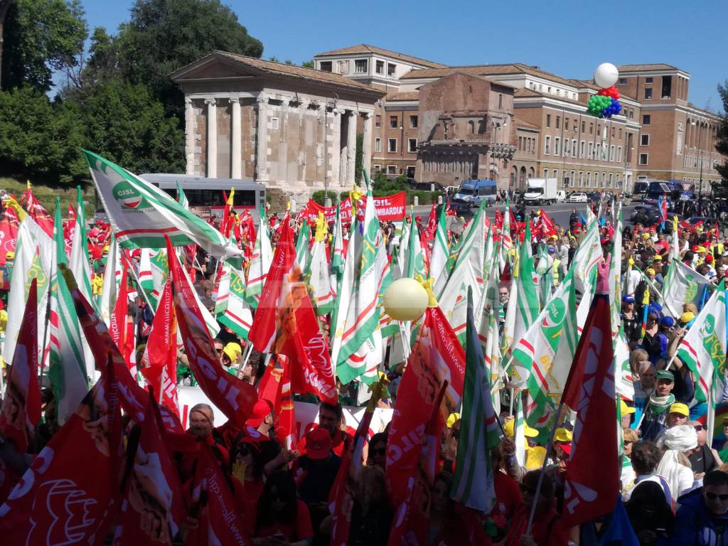 protesta a roma