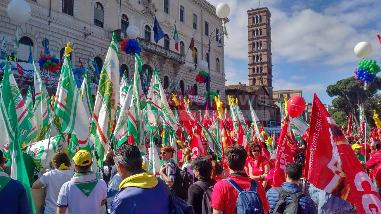 protesta a roma