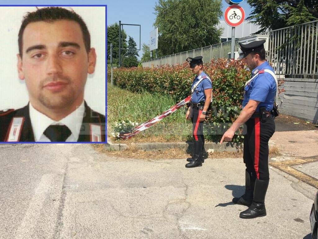 Appuntato Emanuele Anzini, Investito al posto di blocco a Terno d'Isola