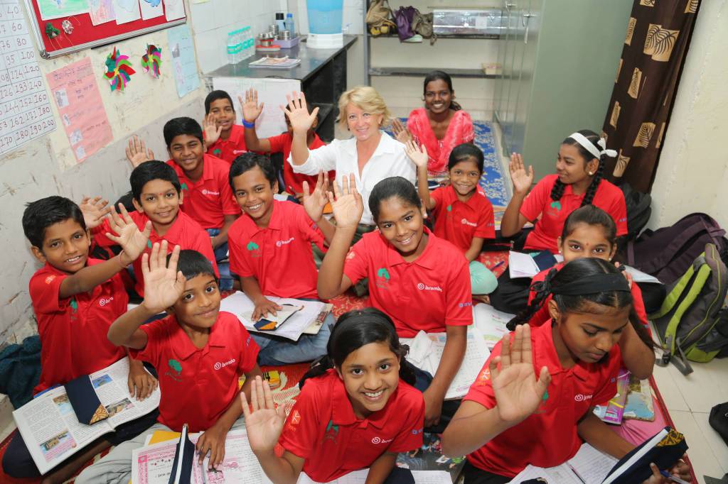 Cristina Bombassei in India