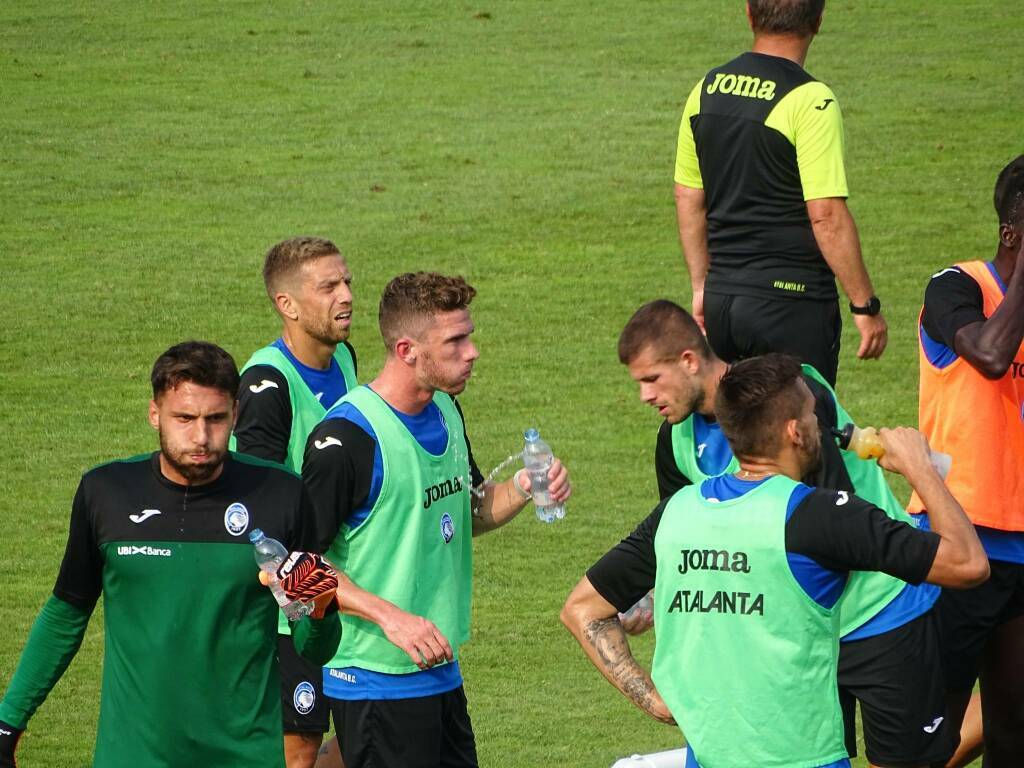 Atalanta ultimo allenamento a Clusone 2019