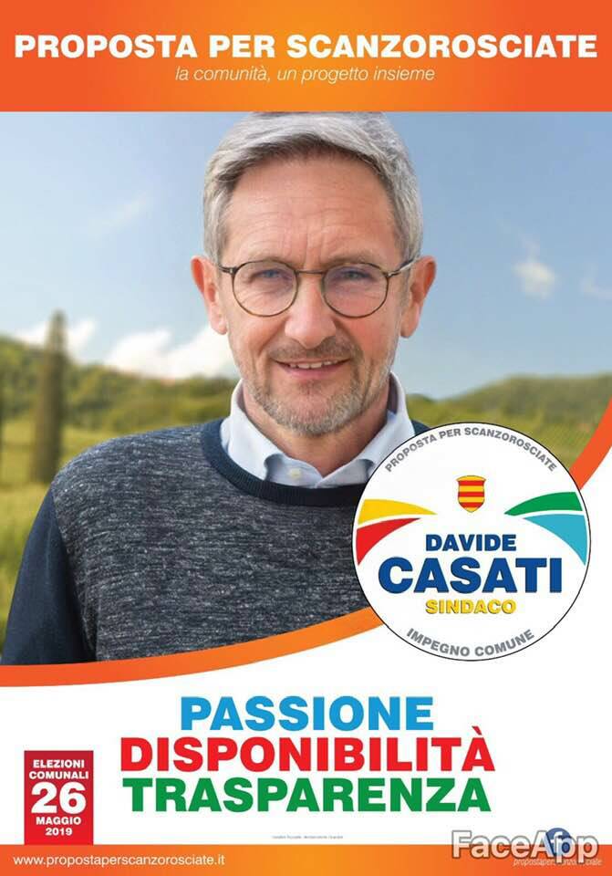 Davide Casati, sindaco di Scanzo e segretario provinciale Pd