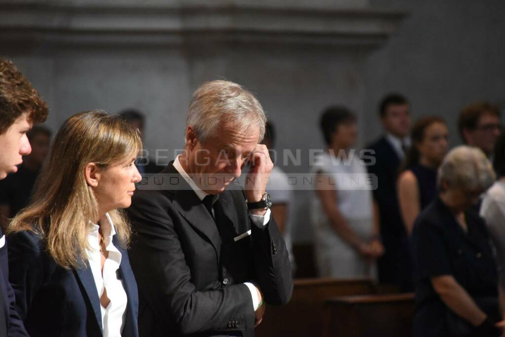 I funerali di Giampiero Pesenti