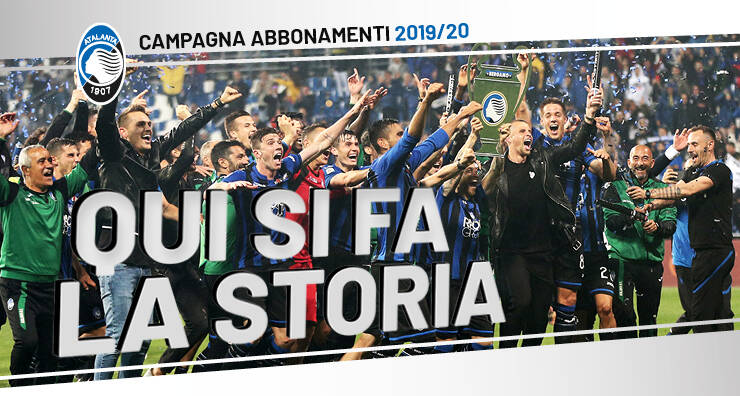 Risultati immagini per abbonamenti atalanta