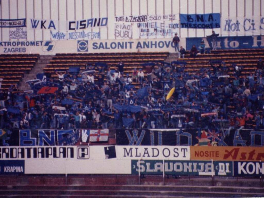Atalanta a Zagabria 1990