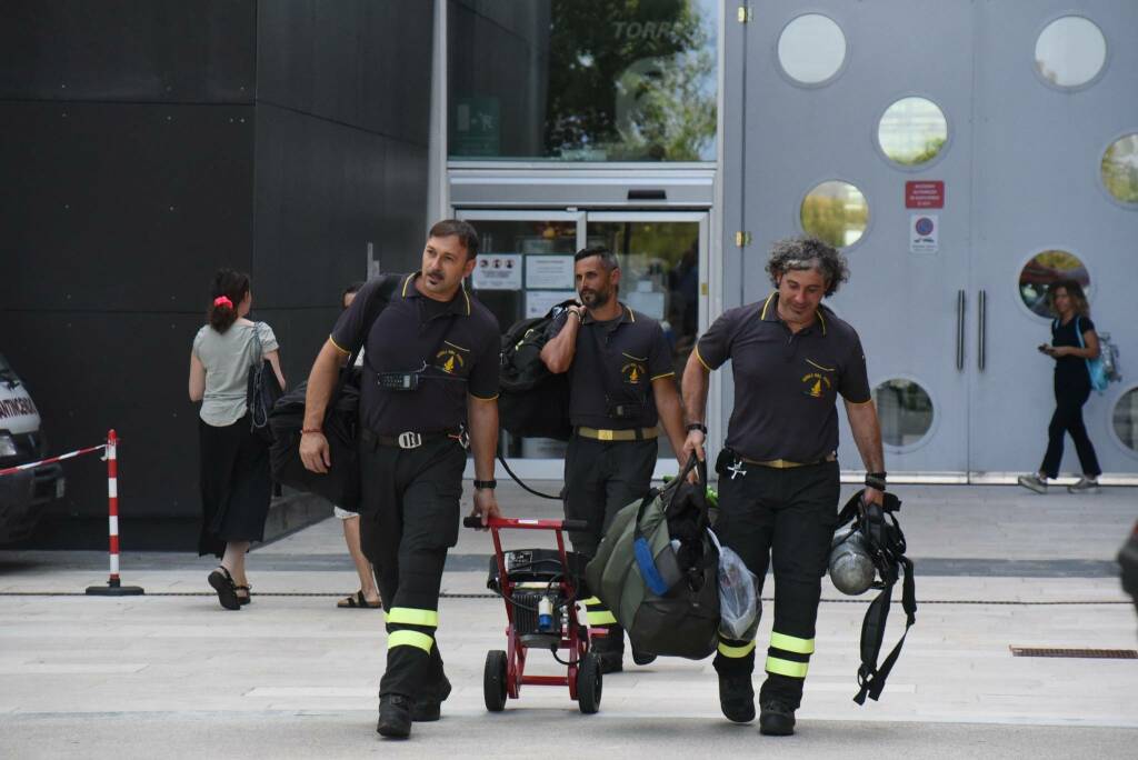 In ospedale si replica l'incendio scoppiato in psichiatria