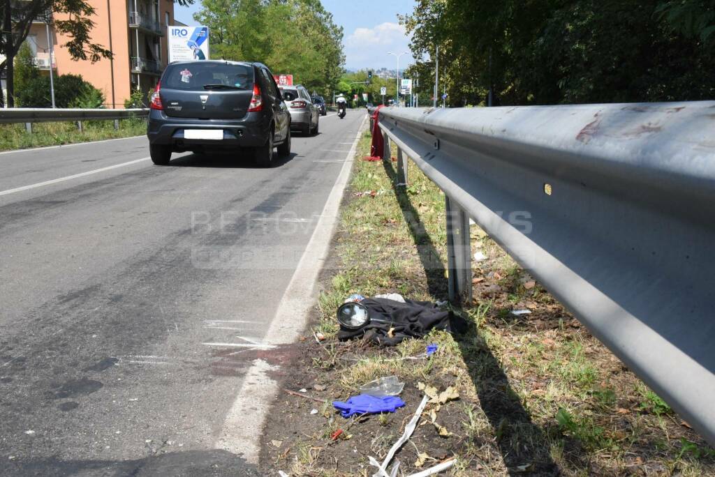 L'incidente mortale di Azzano