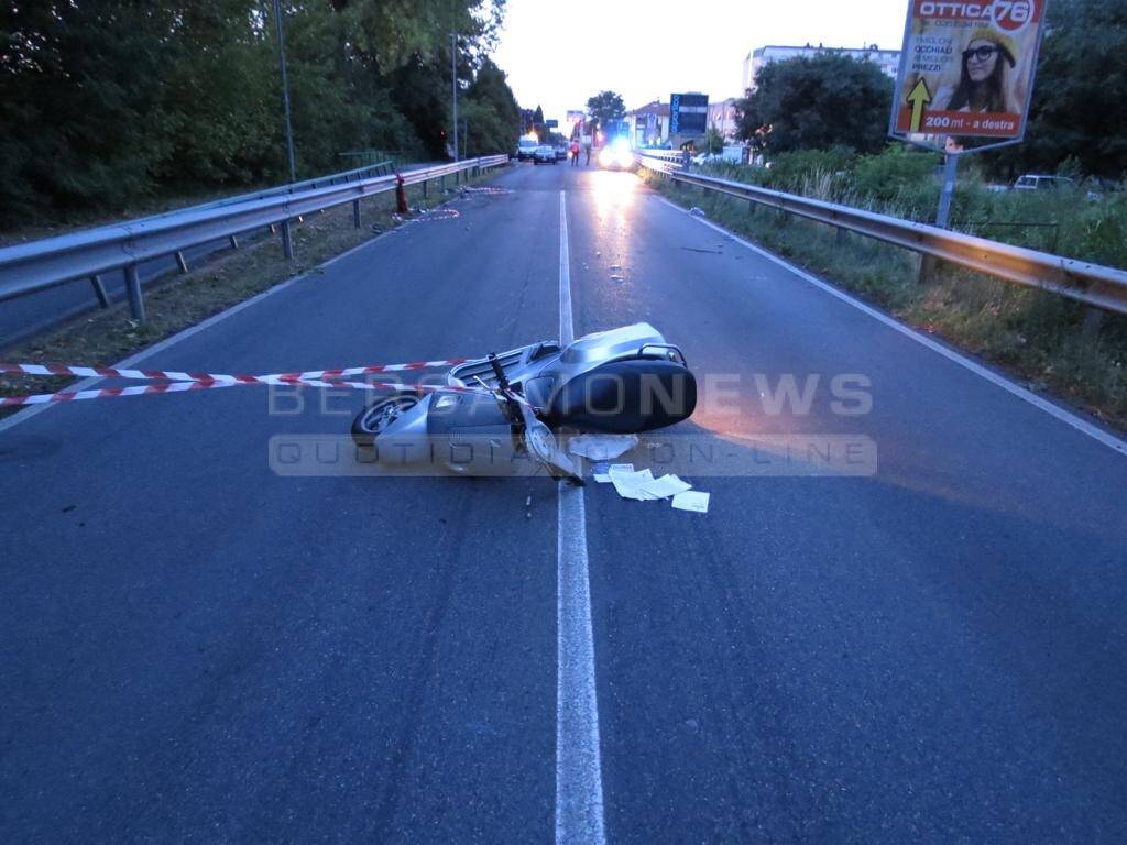 L'incidente mortale di Azzano