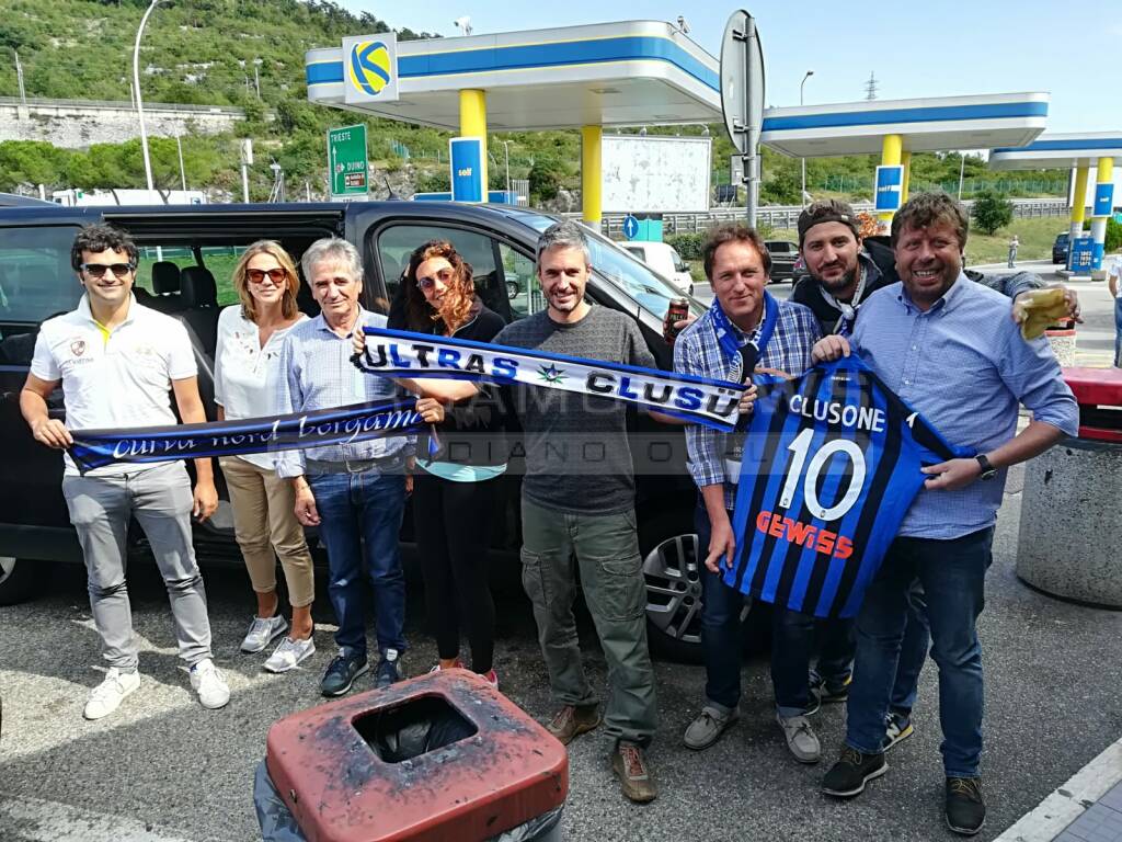 Tifosi nerazzurri verso Zagabria 1