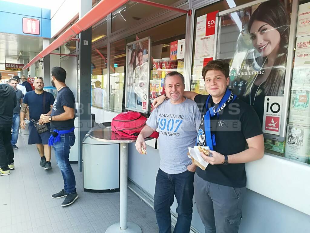 Tifosi nerazzurri verso Zagabria 1