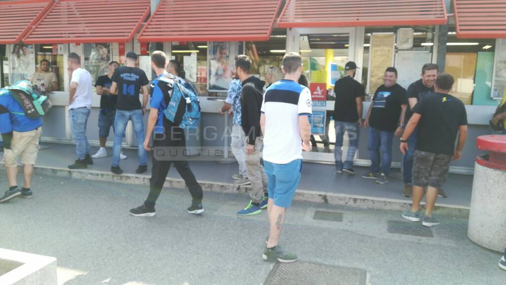 Tifosi nerazzurri verso Zagabria 1