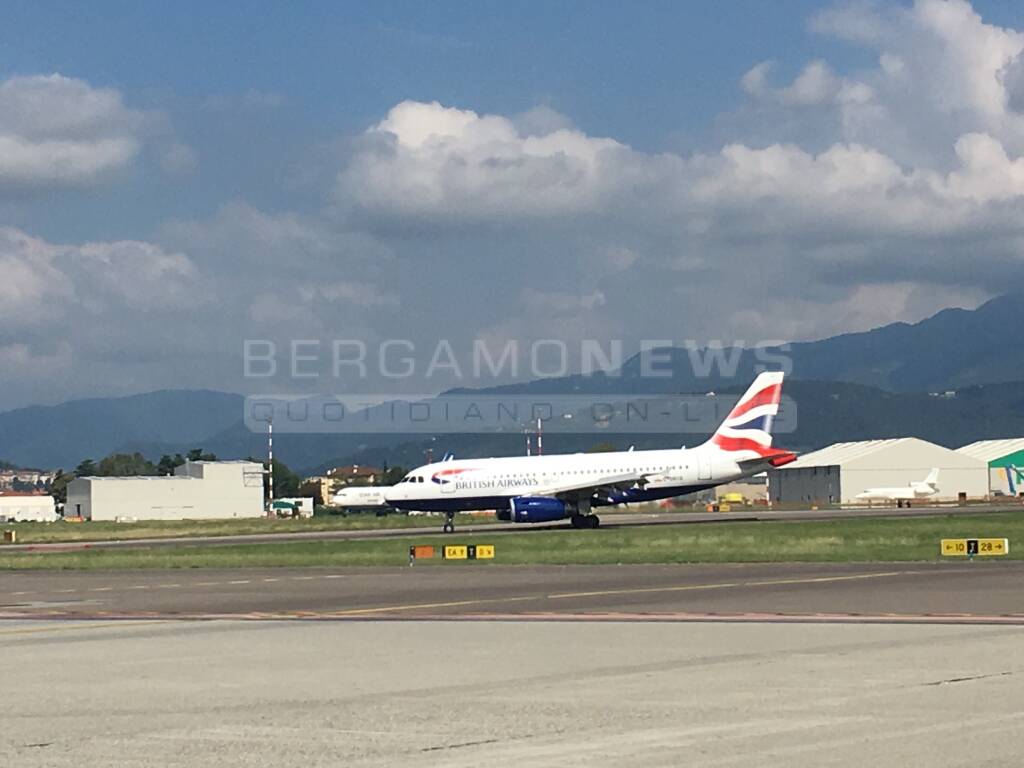 Volo Londra Gatwick-Bergamo con British Airways