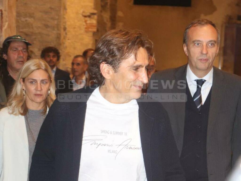 Alex Zanardi all'università di Bergamo