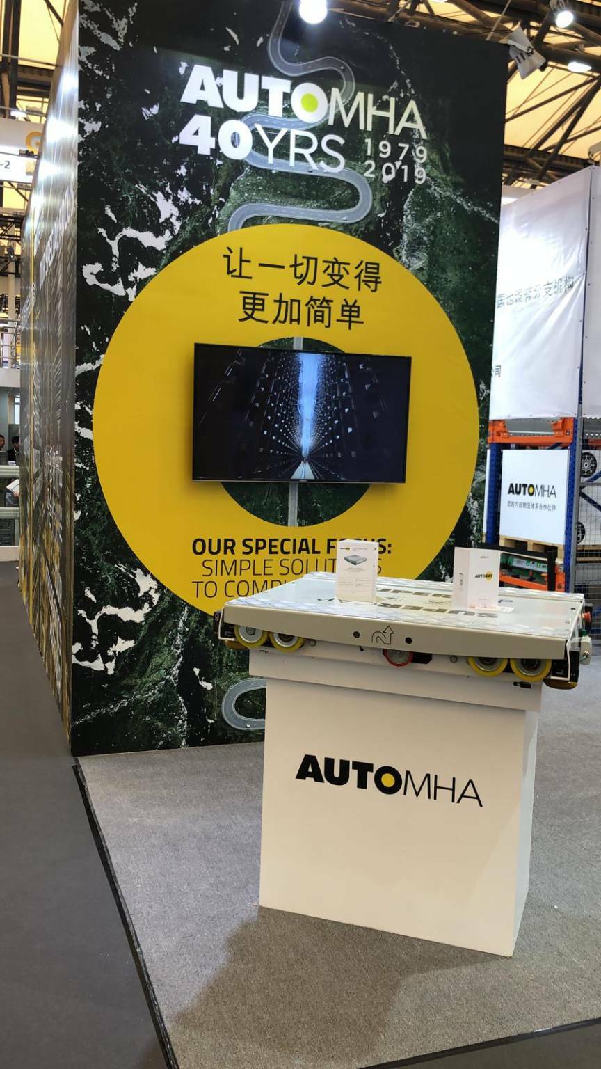 Automha protagonista al "CeMat Asia 2019”