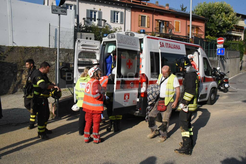 l'infortunio sul lavoro in via Marzanica