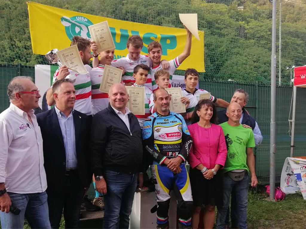 Luca Tombini e Elia Orfino - Campionato Italiano Bike Trial 2019