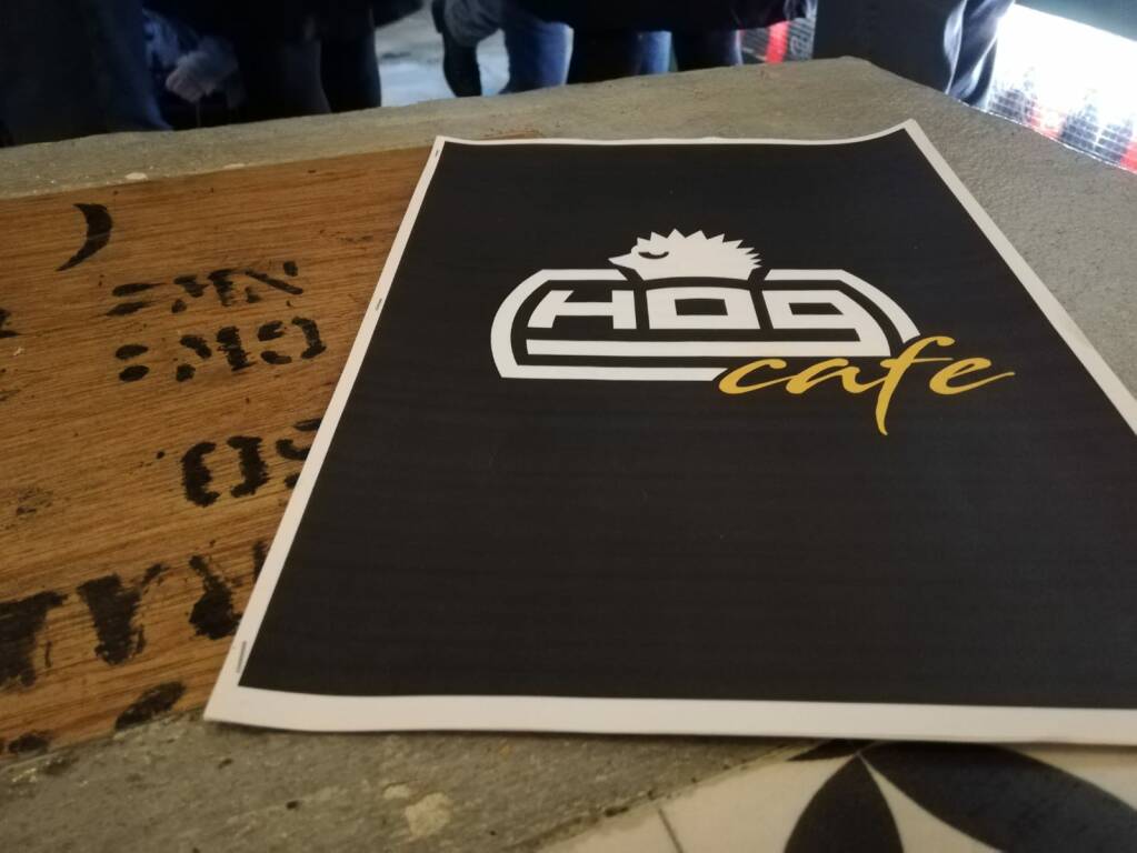 L'inaugurazione di "Hog Cafè" ad Azzano San Paolo