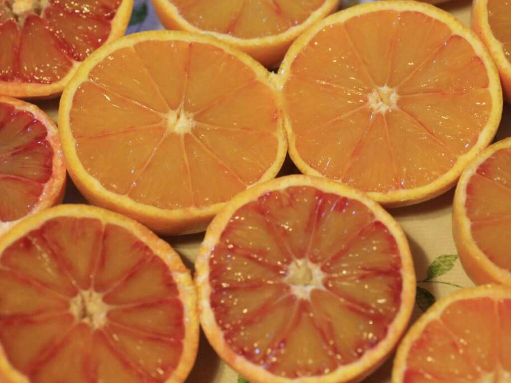 Al mercato protagoniste le arance Tarocco: cucina un originale