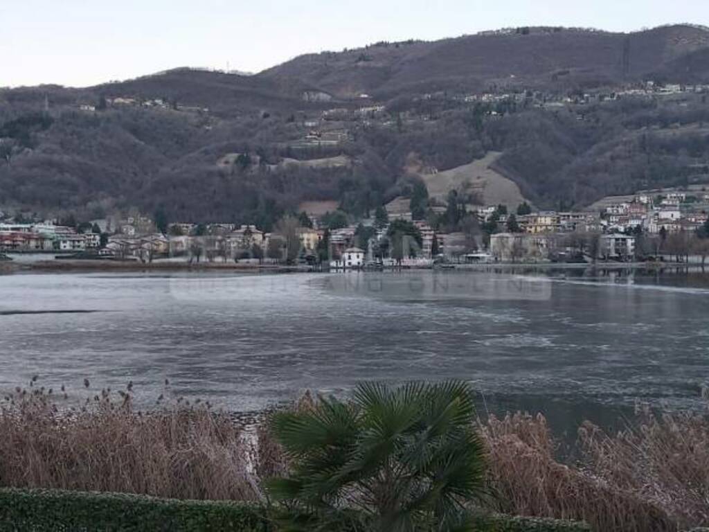 lago di endine ghiacciato 2020