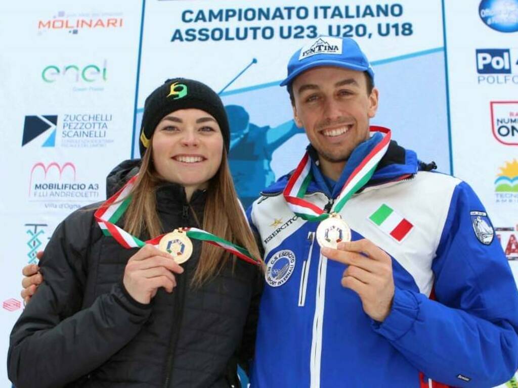 Francesco De Fabiani e Francesca Franchi - Bergamo Ski Tour 2020