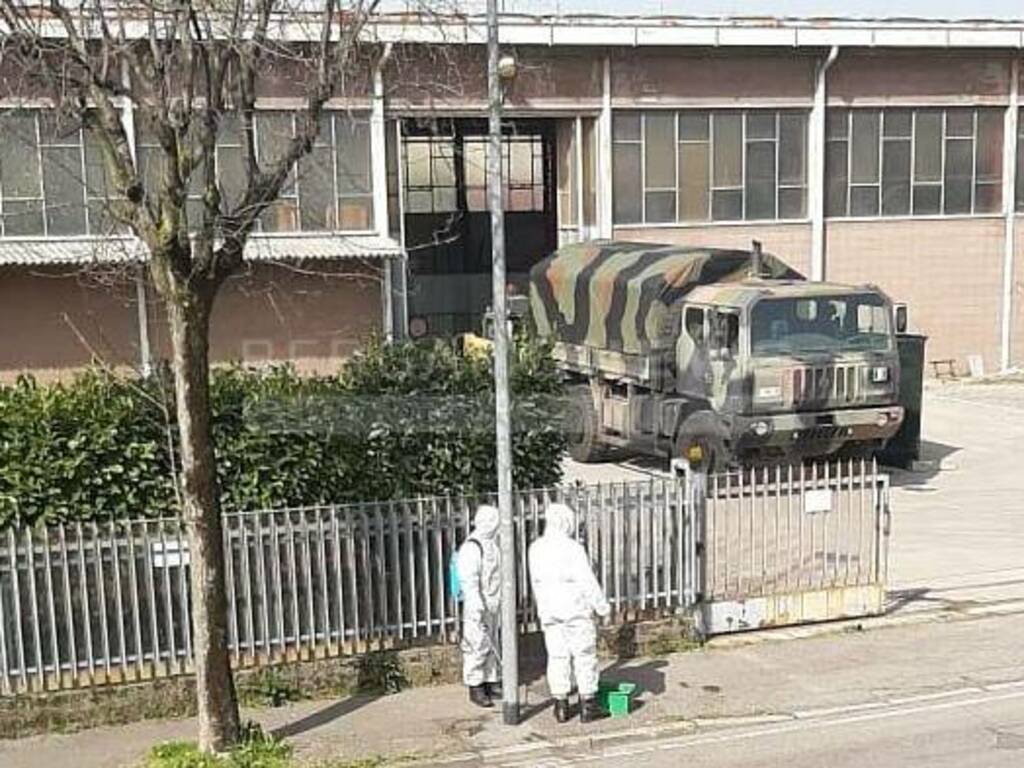 L'esercito torna a Ponte San Pietro