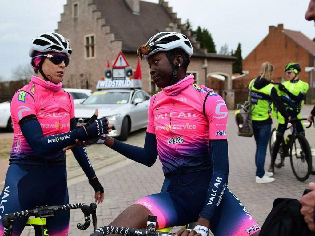 Teniel Campbell e Ilaria Sanguineti - Omloop van het Hageland 2020