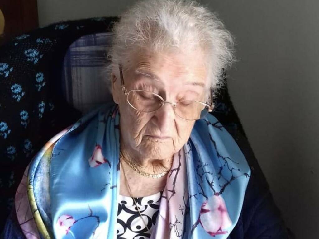 Angela Tiraboschi Brozzoni 110 anni 19 aprile 2020