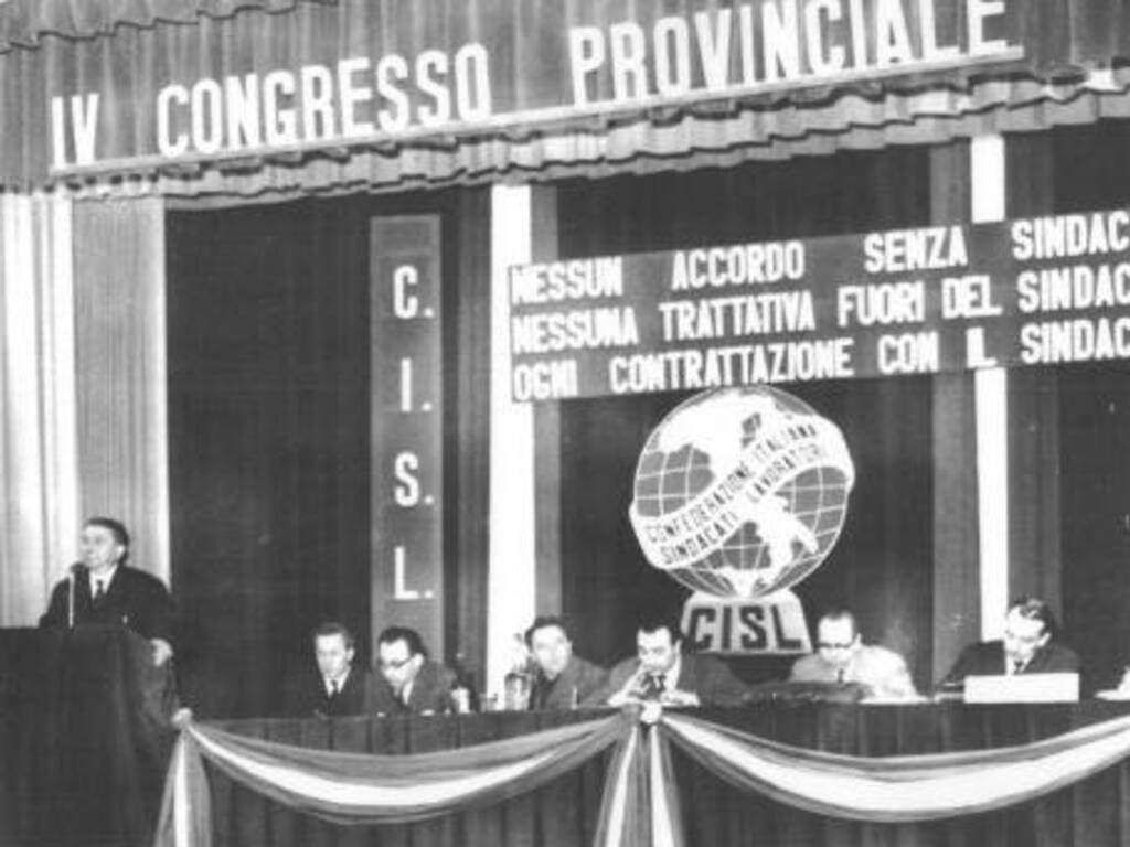 cisl storica congresso provinciale 1962