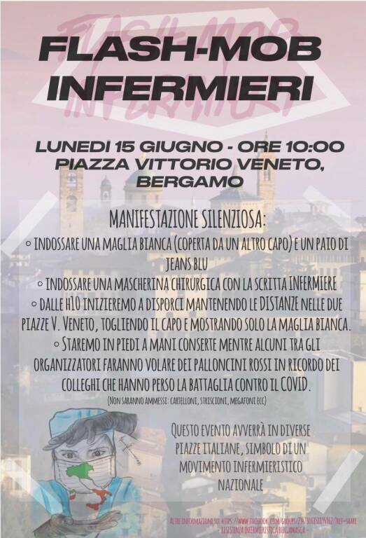 flash mob infermieri