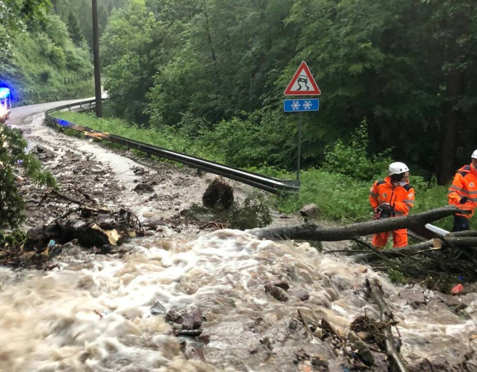 Frana a Valgoglio 