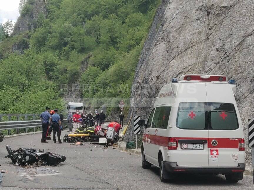 Incidente a San Giovanni Bianco - foto di Marco Zonca