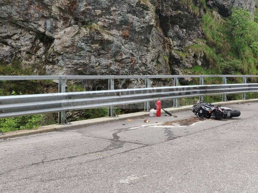 Incidente a San Giovanni Bianco - foto di Marco Zonca