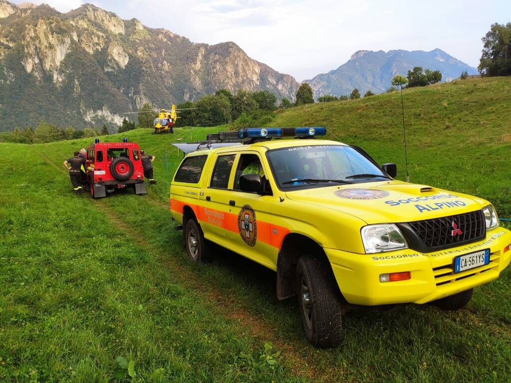 Soccorso in Val Taleggio