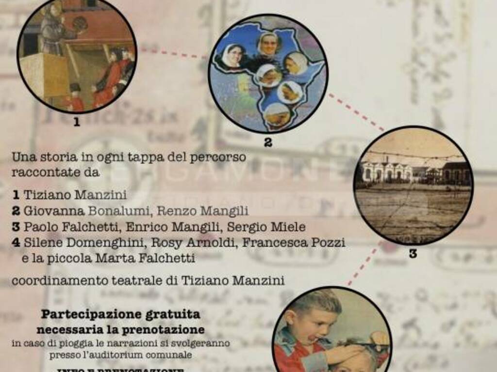 TOUR DI LALLIO 3.0 Terza edizione della passeggiata narrativa dedicata  a luoghi e persone di Lallio