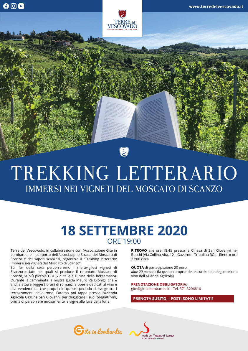 Il terzo week-end del "Settembre del Moscato di Scanzo"