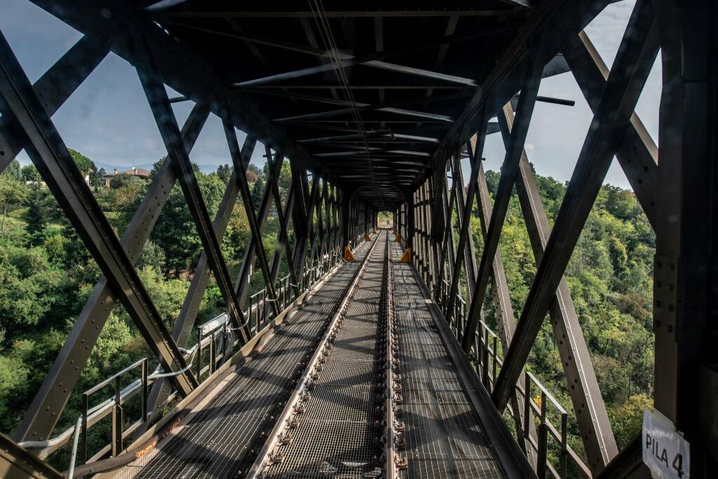 Riapertura del Ponte san Michele sull'Adda