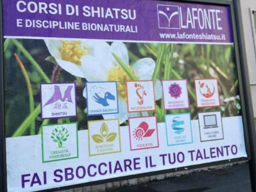 Shiatsu e biodiscipline, dalla scuola LaFonte più di 40 corsi