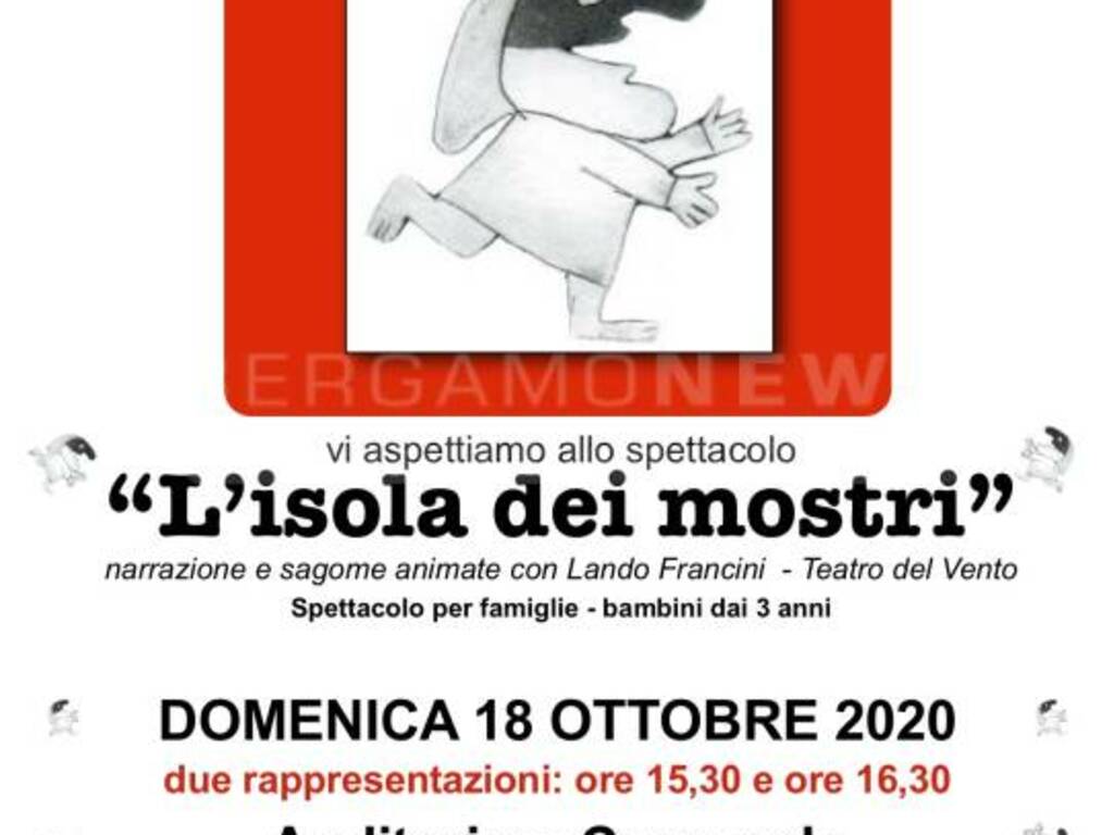 Due volte Teatro a Merenda ad Arcene con Isola dei Mostri 18 ottobre